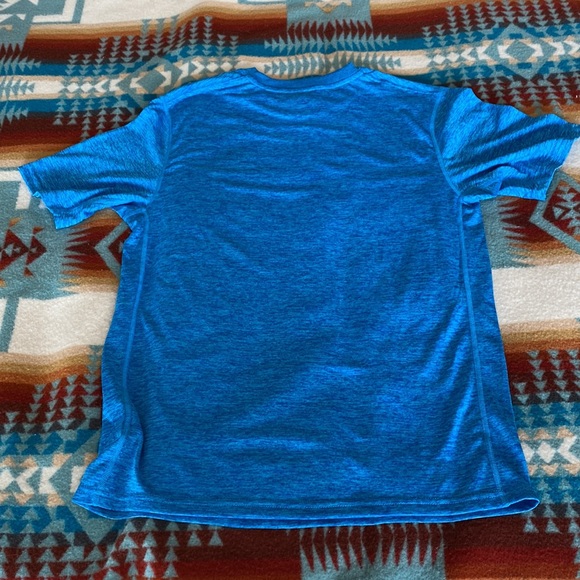 Blue DriFit Material Workout Top - Picture 6 of 6